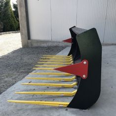 BENNA CON FORCHE PER LETAME 2,2 mt