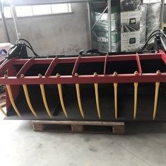 BENNA CON MORDENTE 2,2 mt PER CARICATORE FRONTALE